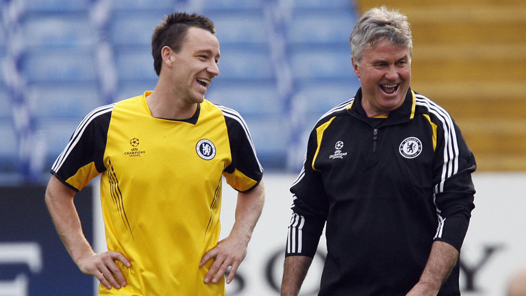 Hiddink worked with Terry during his previous spell as interim boss