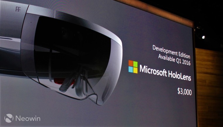 Release and pre-order dates for Microsoft's HoloLens Development Edition leaked