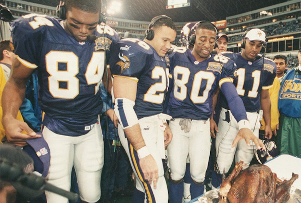 Thanksgiving for Minnesota Vikings