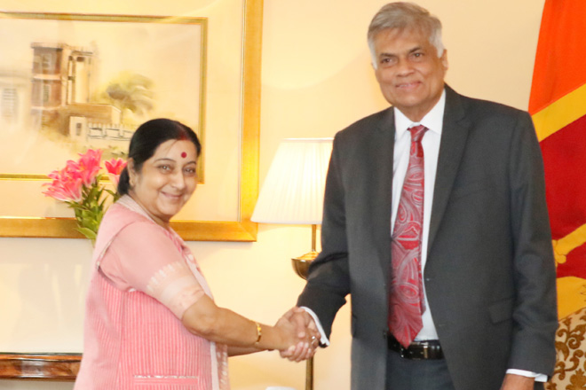 Indian Foreign Minister Sushma Swaraj to visit Sri Lanka Author LBOPosted