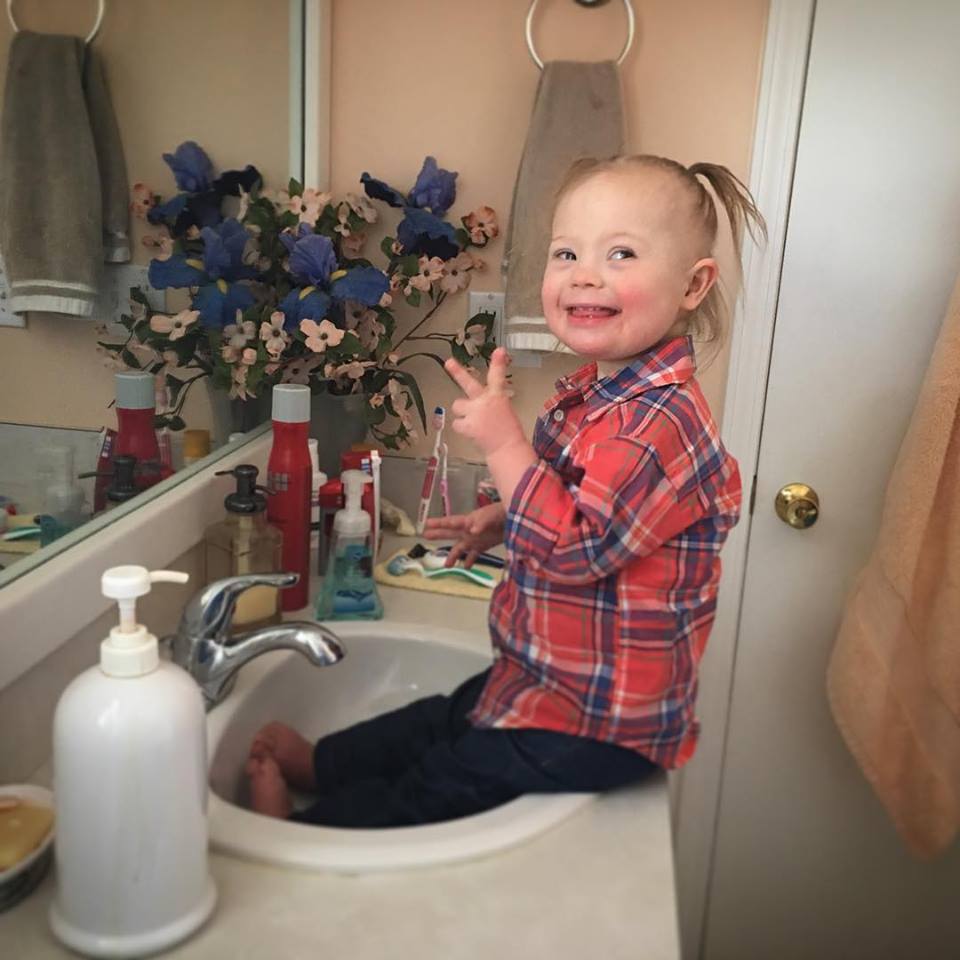 Indiana Feek daughter of musical duo Joey+Rory Feek turns 2 years old on Wednesday Feb. 17 2016. Facebook