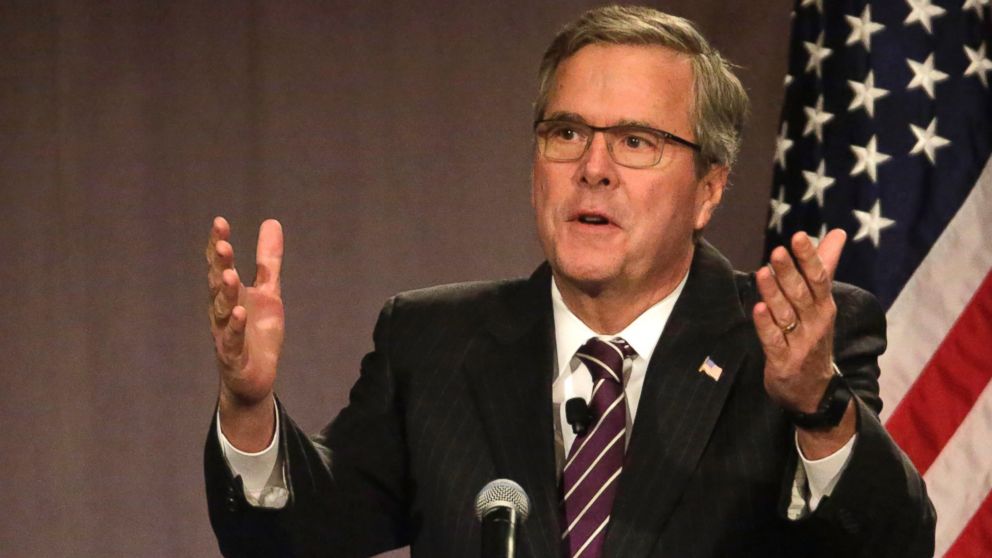 Republican presidential candidate former Florida Gov. Jeb Bush speaks at the New Hampshire Forum on Addiction and the Heroin Epidemic at Southern New Hampshire University in Manchester N.H