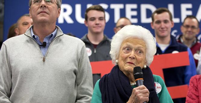 Jeb Bush's secret weapon in New Hampshire: His mom