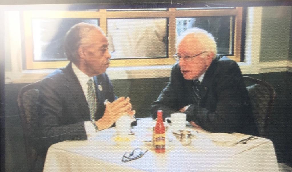 Bernie Sanders has breakfast plans in Harlem Wednesday with Al Sharpton