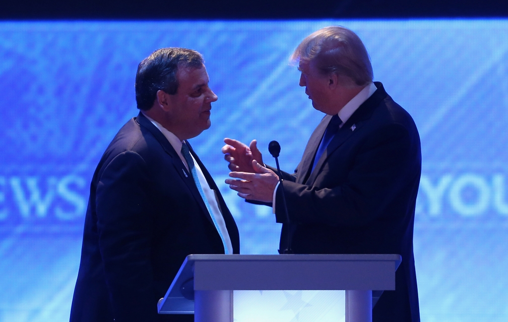 Chris Christie at NH debate