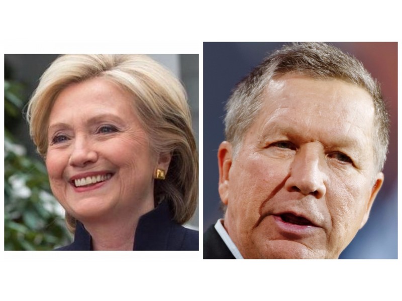 Clinton Kasich Receive New York Times Endorsements