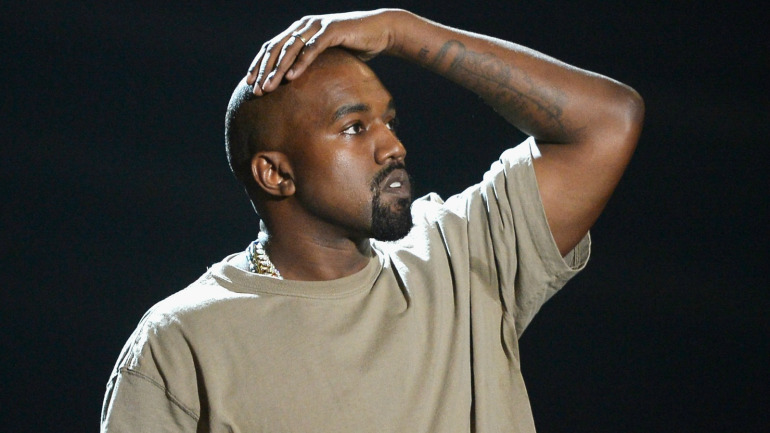 Vanguard Award winner Kanye West speaks onstage during the 2015 MTV Video Music Awards at Microsoft Theater on Aug. 30 2015 in Los Angeles Calif