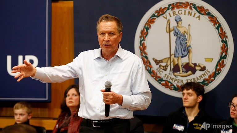 John Kasich to Campaign in Virginia After Weak SC Performance