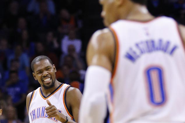 Thunder rolls past Wizards for fourth win in a row behind Russell Westbrook's seventh triple double of the season