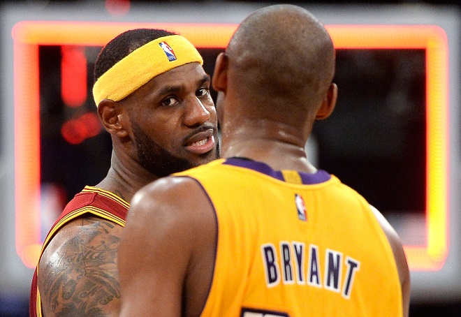 Kobe Bryant & Le Bron James