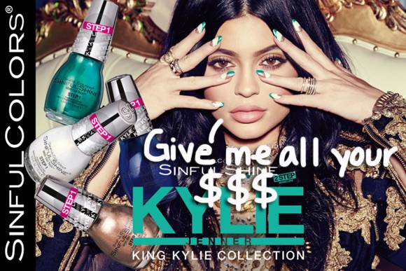 Kylie is now selling her own nail polish