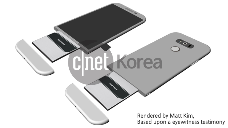 LG G5's purported Magic Slot mechanism