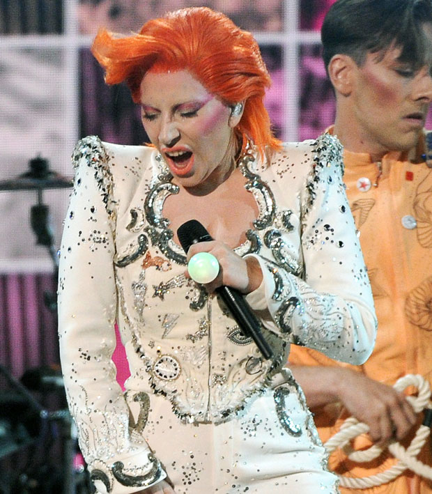 Lady Gaga David Bowie Grammys