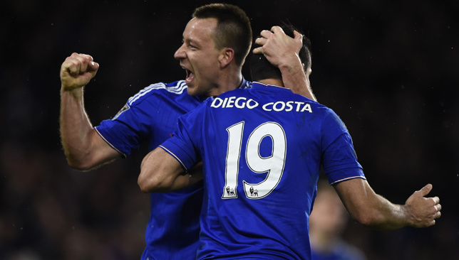 Late drama John Terry and Diego Costa