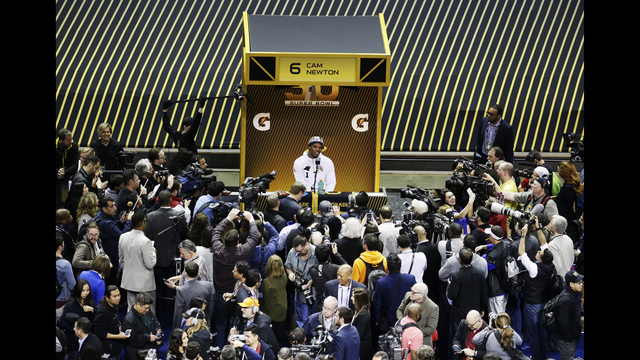 Panthers' Oher talks celebrations, preparation