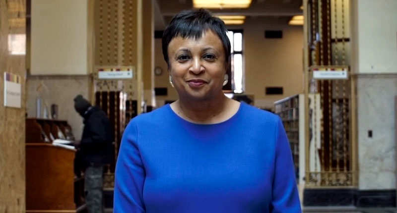 Baltimore library chief Carla Hayden