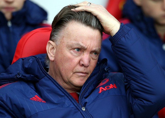 Odds reduced on Louis van Gaal becoming next manager to leave post after Manchester United loss