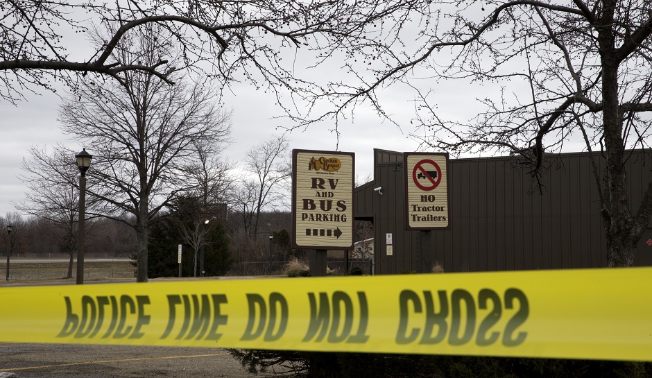 Kalamazoo Michigan. Authorities said that a shooter who killed six people and injured two others was an Uber driver who