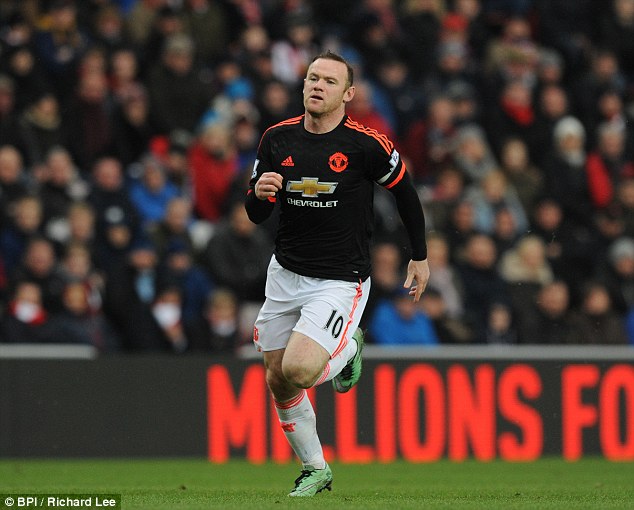 Manchester United struggle without Wayne Rooney with their win percentage dropping to 22 in his absence