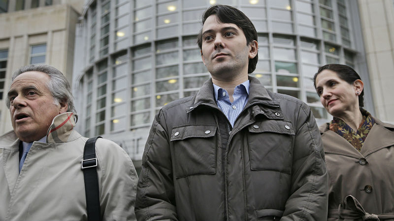 Congress Confirms Martin Shkreli Is Awful