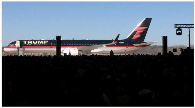 Trump campaign plane