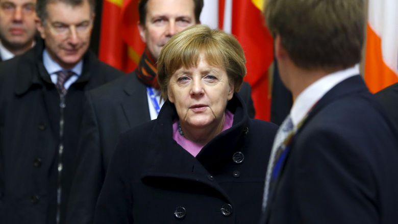 Germany's Chancellor Angela Merkel has had to address the so-called Brexit and the migrants crisis in the last two days. REUTERS  Yves Herman