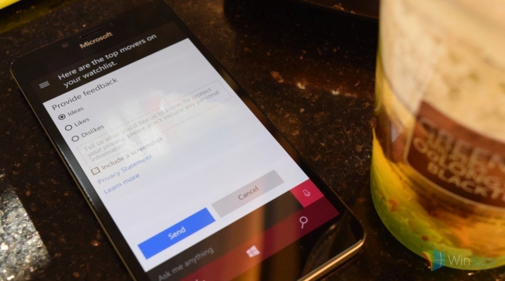 Dissecting Windows 10 Mobile Cortana Feedback 05