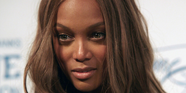 Model Tyra Banks has posted the first pic of her new baby and he's just