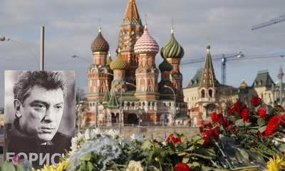 Russians Mark One Year Since Nemtsov's Murder