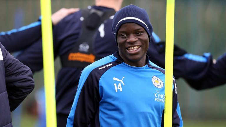 N'golo Kante has been one of Leicester's many star performers this season