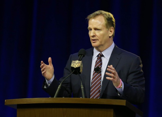 Roger Goodell addressed the collection of PSI information this past year during his state of the league address Friday