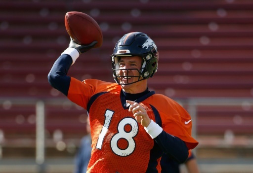 NFL star quarterback Peyton Manning chases crowning glory