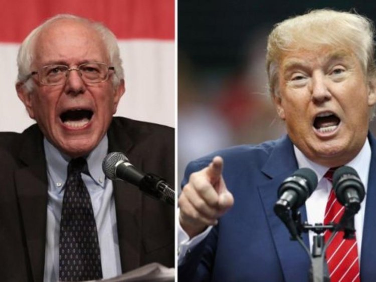 New Hampshire marks a dramatic win for two outsiders Democrat Bernie Sanders and Republican Donald Trump