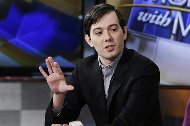 Former Turing Pharmaceuticals CEO Martin Shkreli is interviewed by host Maria Bartiromo during her