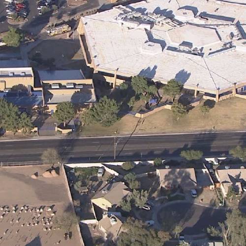 Two people were shot at an Arizona high school Friday, Glendale police said