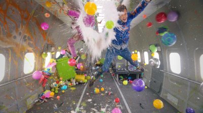 OK Go Premieres New Video'Upside Down & Inside Out, Shot in Zero Gravity