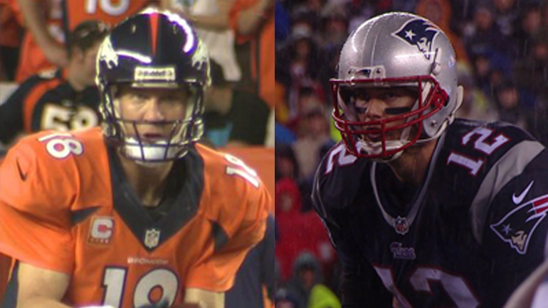 Peyton Manning and Tom Brady