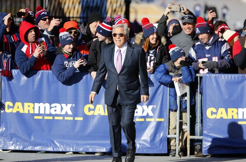 Patriots Robert Kraft Wanted AFC Championship in Foxborough