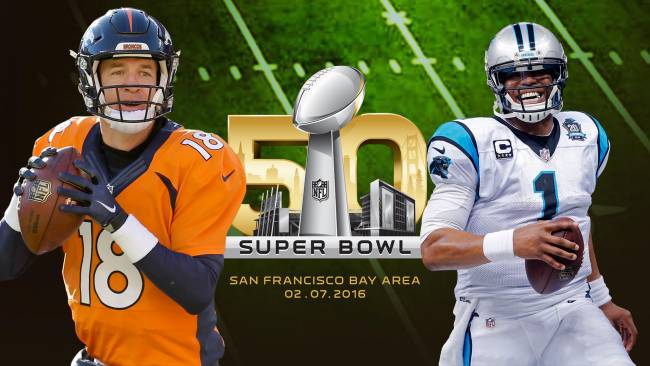 Peyton Manning Vs Cam Newton Super Bowl 50