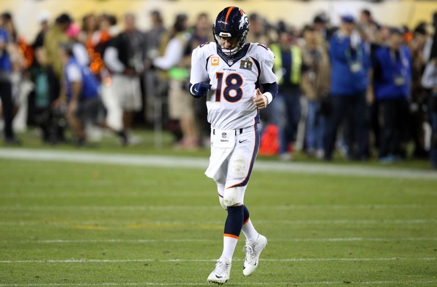 Peyton Manning has some thinking to