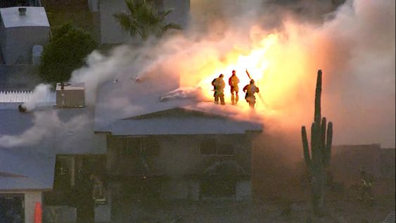 LIVE STREAM: Authorities: Four reported shot at Phoenix home on fire