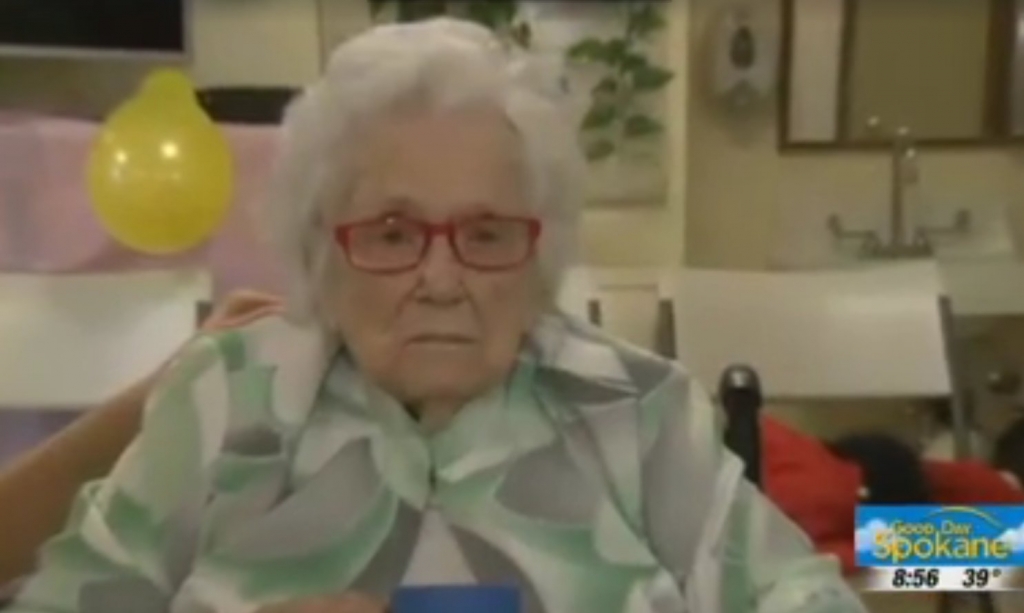 Watch: 110-year-old woman gives best interview ever from nursing home on her birthday