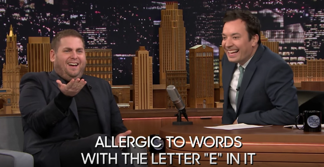 WATCH Jonah Hill Gets Emotional With Jimmy Fallon