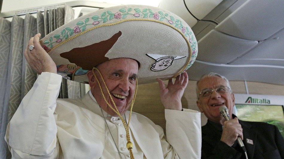 Pope-sombrero