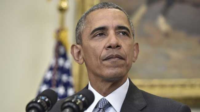 President Obama speaks in the Roosevelt Room in the White House