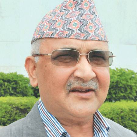 Prime Minister KP Sharma Oli