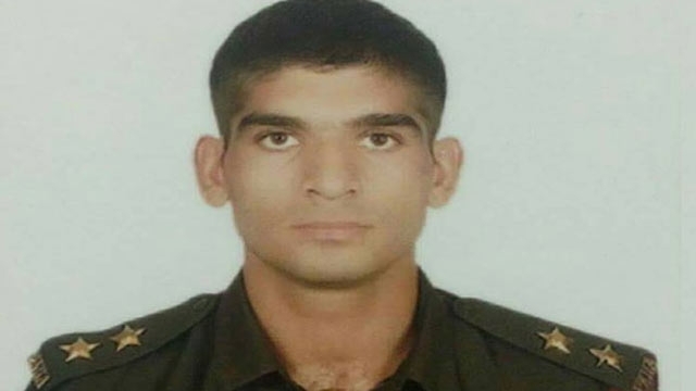 Proud of son's sacrifice Father of Captain Pawan Kumar killed in Pampore