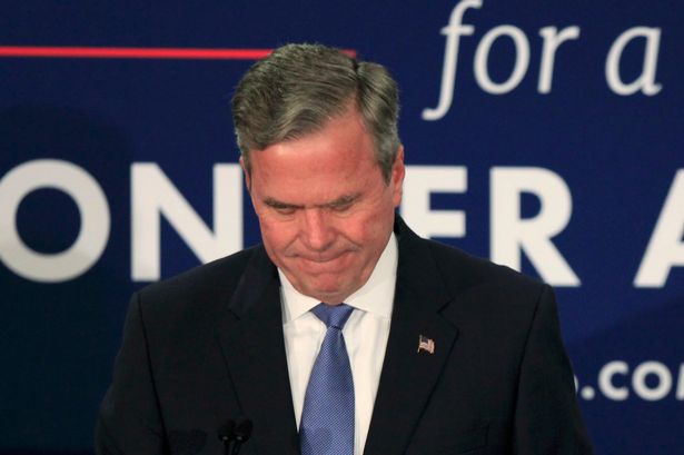 REUTERS

Emotional Jeb Bush has suspended his campaign to be US President