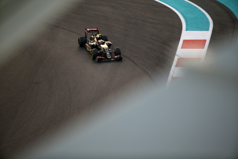 AFP  File  Marwan Naamani Lotus F1 Team's driver Pastor Maldonado drives during the second practice session at the Yas Marina circuit in Abu Dhabi