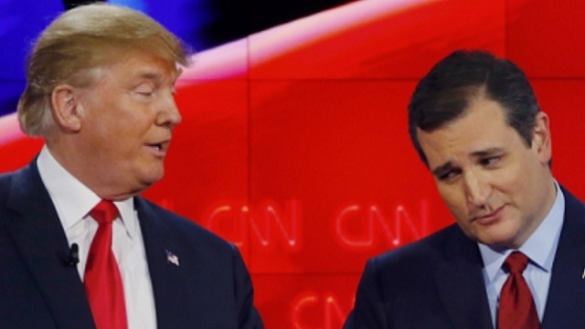 Republican Ted Cruz beats Donald Trump in Iowa presidential race Rubio takes third place